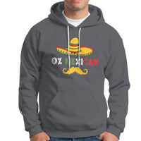 Funny Cinco De Mayo Hoodie Funny 0% Mexican With Sombrero For Cinco De Mayo Costume - Wonder Print Shop