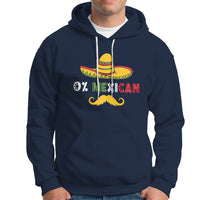 Funny Cinco De Mayo Hoodie Funny 0% Mexican With Sombrero For Cinco De Mayo Costume - Wonder Print Shop