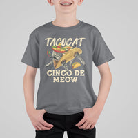 Funny Cinco De Mayo T Shirt For Kid Cinco De Mayo Cinco De Meow Mexican Tacocat Tacos Cat Lovers - Wonder Print Shop