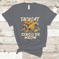 Funny Cinco De Mayo T Shirt Cinco De Mayo Cinco De Meow Mexican Tacocat Tacos Cat Lovers - Wonder Print Shop