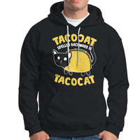 Funny Cinco De Mayo Hoodie Cinco De Mayo Tacocat Spelled Backward Is Tacocat Tacos Cat Lovers - Wonder Print Shop