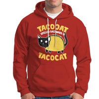 Funny Cinco De Mayo Hoodie Cinco De Mayo Tacocat Spelled Backward Is Tacocat Tacos Cat Lovers - Wonder Print Shop