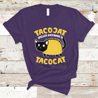 Funny Cinco De Mayo T Shirt Cinco De Mayo Tacocat Spelled Backward Is Tacocat Tacos Cat Lovers - Wonder Print Shop