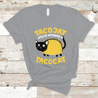 Funny Cinco De Mayo T Shirt Cinco De Mayo Tacocat Spelled Backward Is Tacocat Tacos Cat Lovers - Wonder Print Shop