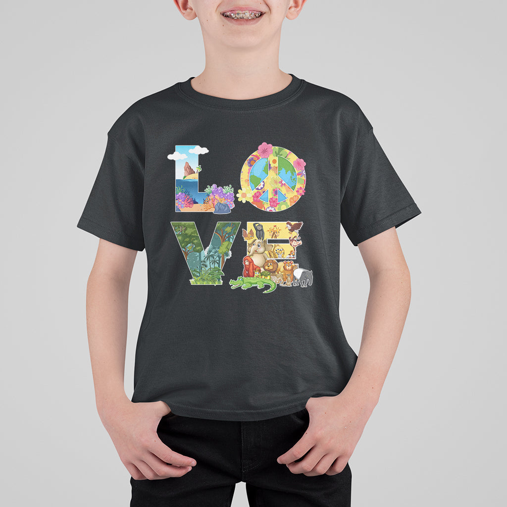 Earth Day T Shirt For Kid Love Earth Love Your Mother Every Day Is Earth Day - Wonder Print Shop