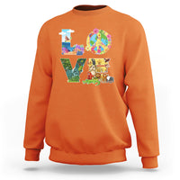 Earth Day Sweatshirt Love Earth Love Your Mother Every Day Is Earth Day - Wonder Print Shop