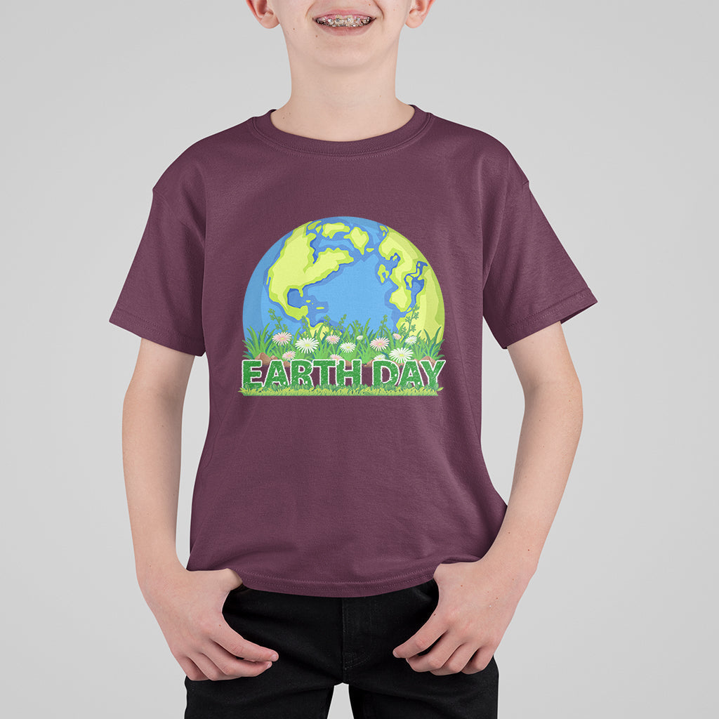 Earth Day T Shirt For Kid Earth Day Birthday Every Day Recycle Reuse Renew Rethink - Wonder Print Shop