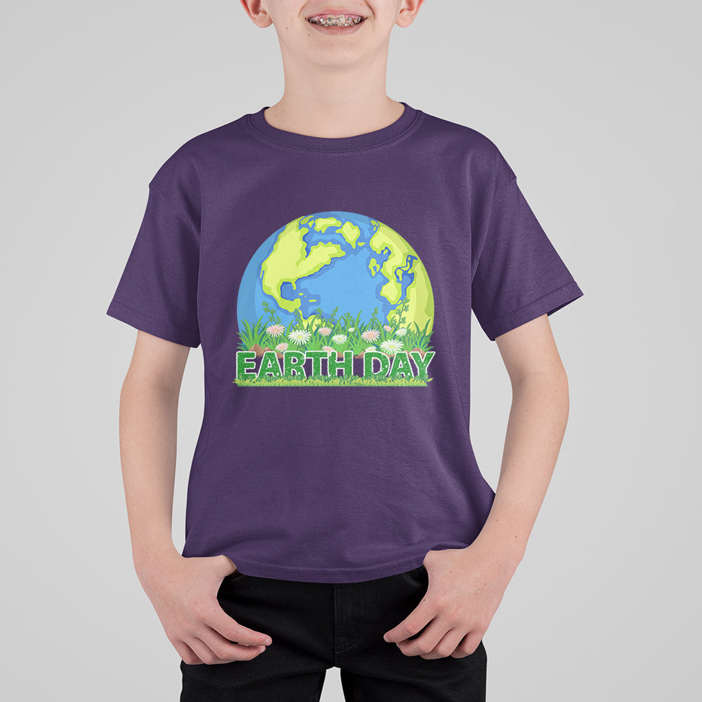 Earth Day T Shirt For Kid Earth Day Birthday Every Day Recycle Reuse Renew Rethink - Wonder Print Shop
