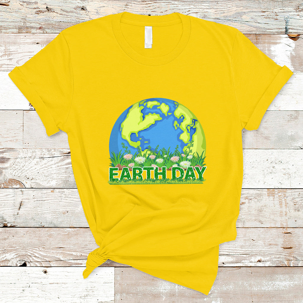 Earth Day T Shirt Earth Day Birthday Every Day Recycle Reuse Renew Rethink - Wonder Print Shop
