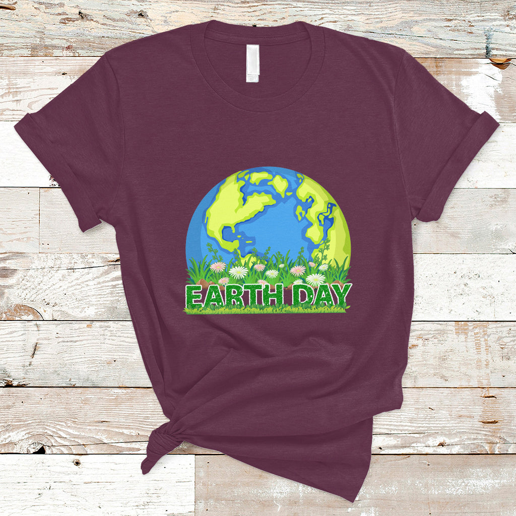 Earth Day T Shirt Earth Day Birthday Every Day Recycle Reuse Renew Rethink - Wonder Print Shop