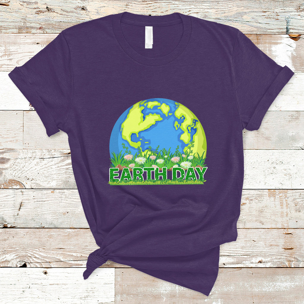 Earth Day T Shirt Earth Day Birthday Every Day Recycle Reuse Renew Rethink - Wonder Print Shop