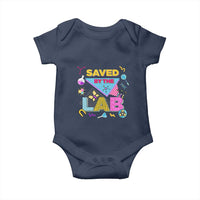 Lab Week Baby Onesie Saved By The Lab Retro Medical Laboratory Tech