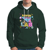 Medical Lab Tech Hoodie Lab Week 2023 Saved By The Lab Retro Medical Laboratory Tech - Wonder Print Shop