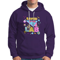 Medical Lab Tech Hoodie Lab Week 2023 Saved By The Lab Retro Medical Laboratory Tech - Wonder Print Shop