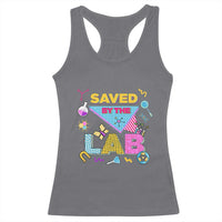 Lab Week Racerback Tank Top Saved By The Lab Retro Medical Laboratory Tech