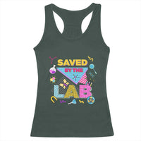 Lab Week Racerback Tank Top Saved By The Lab Retro Medical Laboratory Tech