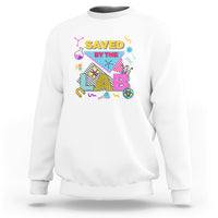 Medical Lab Tech Sweatshirt Lab Week 2023 Saved By The Lab Retro Medical Laboratory Tech - Wonder Print Shop