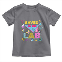 Lab Week Toddler T Shirt Saved By The Lab Retro Medical Laboratory Tech