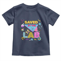 Lab Week Toddler T Shirt Saved By The Lab Retro Medical Laboratory Tech
