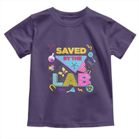 Lab Week Toddler T Shirt Saved By The Lab Retro Medical Laboratory Tech