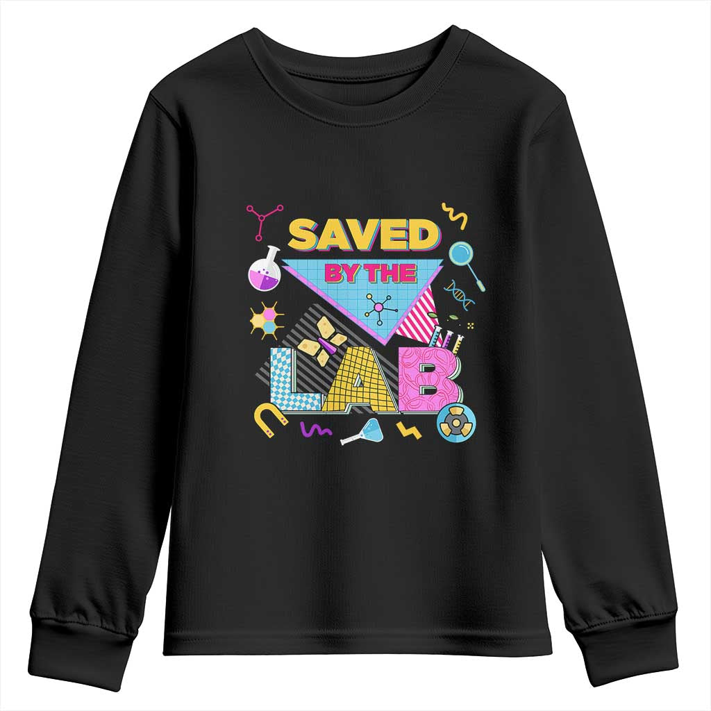 Lab Week Youth Sweatshirt Saved By The Lab Retro Medical Laboratory Tech