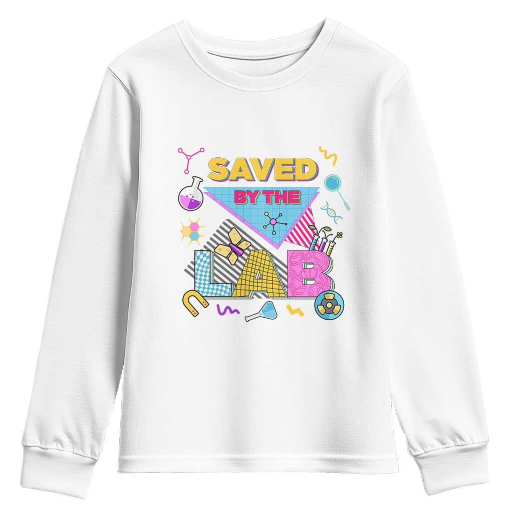 Lab Week Youth Sweatshirt Saved By The Lab Retro Medical Laboratory Tech