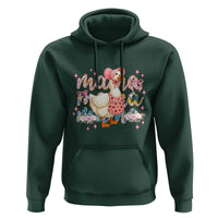 Pink Floral Mama Goose Hoodie Retro Botanical Mom Mothers Day