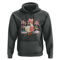 Pink Floral Mama Goose Hoodie Retro Botanical Mom Mothers Day