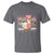 Pink Floral Mama Goose T Shirt Retro Botanical Mom Mothers Day