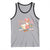 Pink Floral Mama Goose Tank Top Retro Botanical Mom Mothers Day