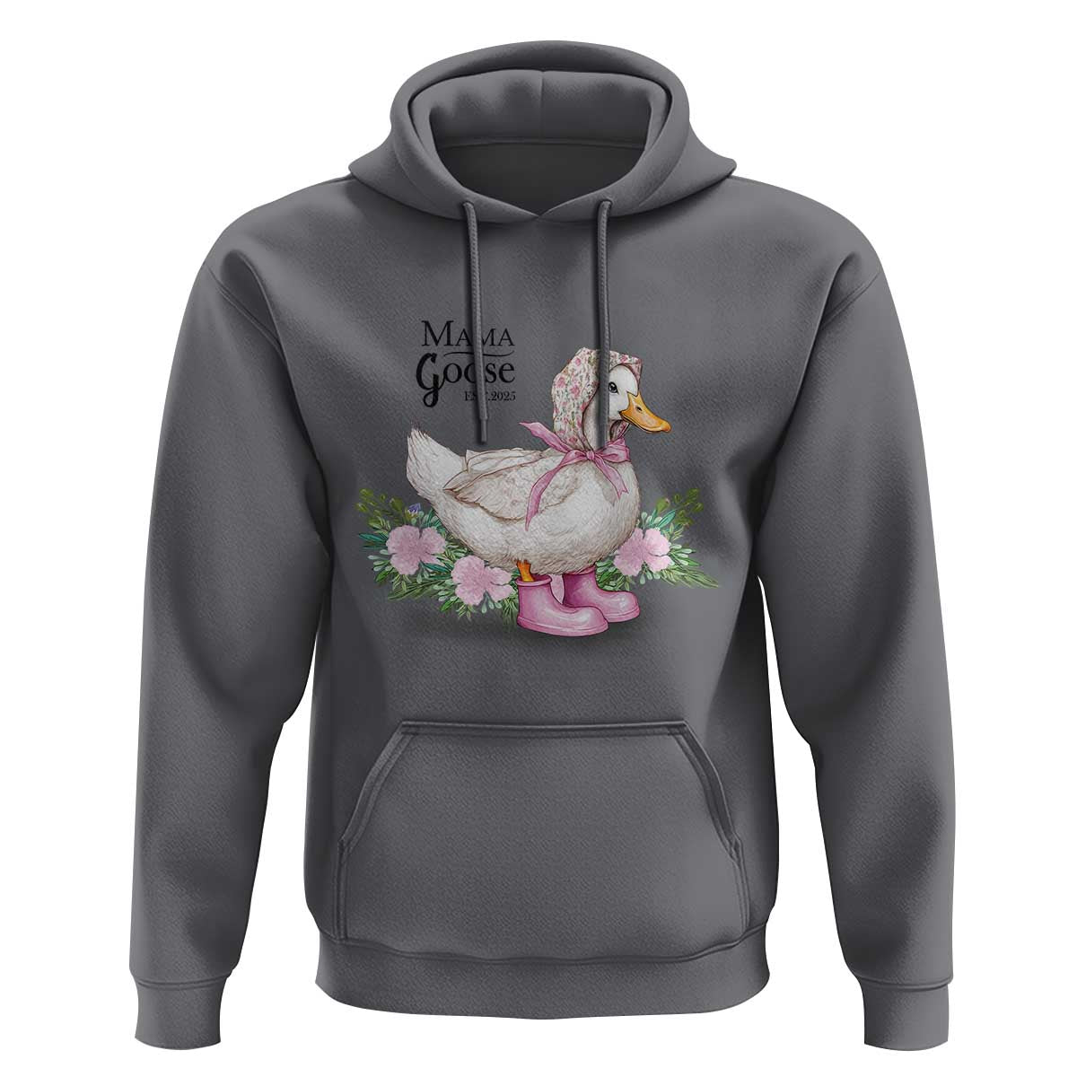 Mama Goose Est 2025 Hoodie Vintage New Mom Mothers Day