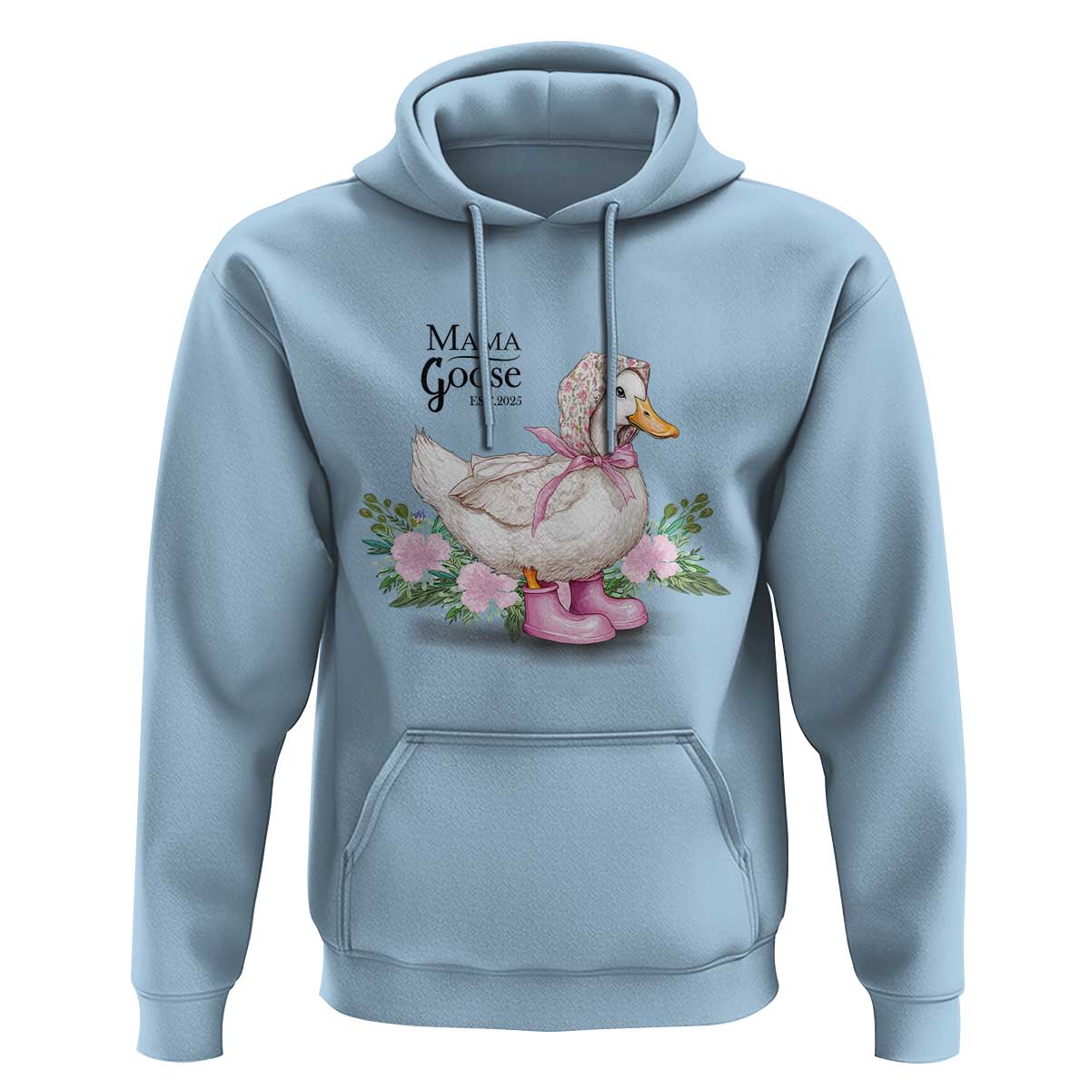 Mama Goose Est 2025 Hoodie Vintage New Mom Mothers Day