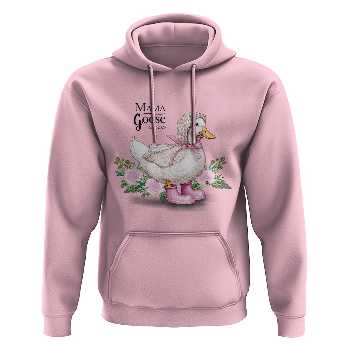 Mama Goose Est 2025 Hoodie Vintage New Mom Mothers Day