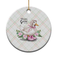 Mama Goose Est 2025 Ceramic Ornament Vintage New Mom Mothers Day - Wonder Print Shop