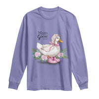 Mama Goose Est 2025 Long Sleeve Shirt Vintage New Mom Mothers Day