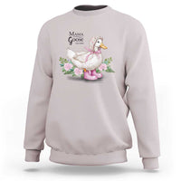 Mama Goose Est 2025 Sweatshirt Vintage New Mom Mothers Day