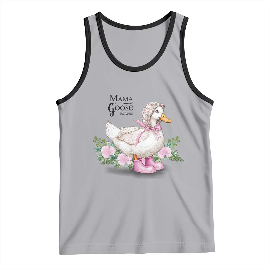 Mama Goose Est 2025 Tank Top Vintage New Mom Mothers Day