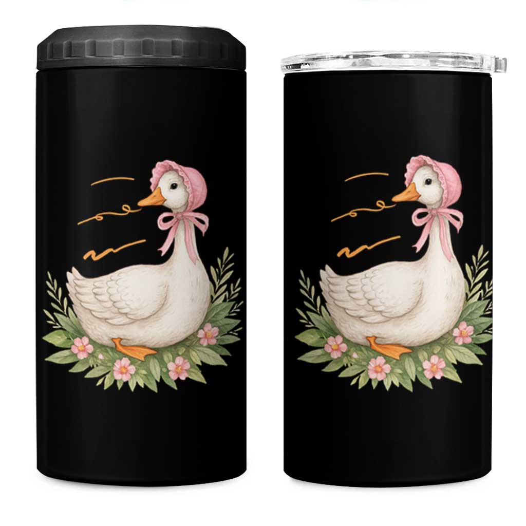Mama Goose Est 2025 4 in 1 Can Cooler Tumbler Retro New Mom Mothers Day