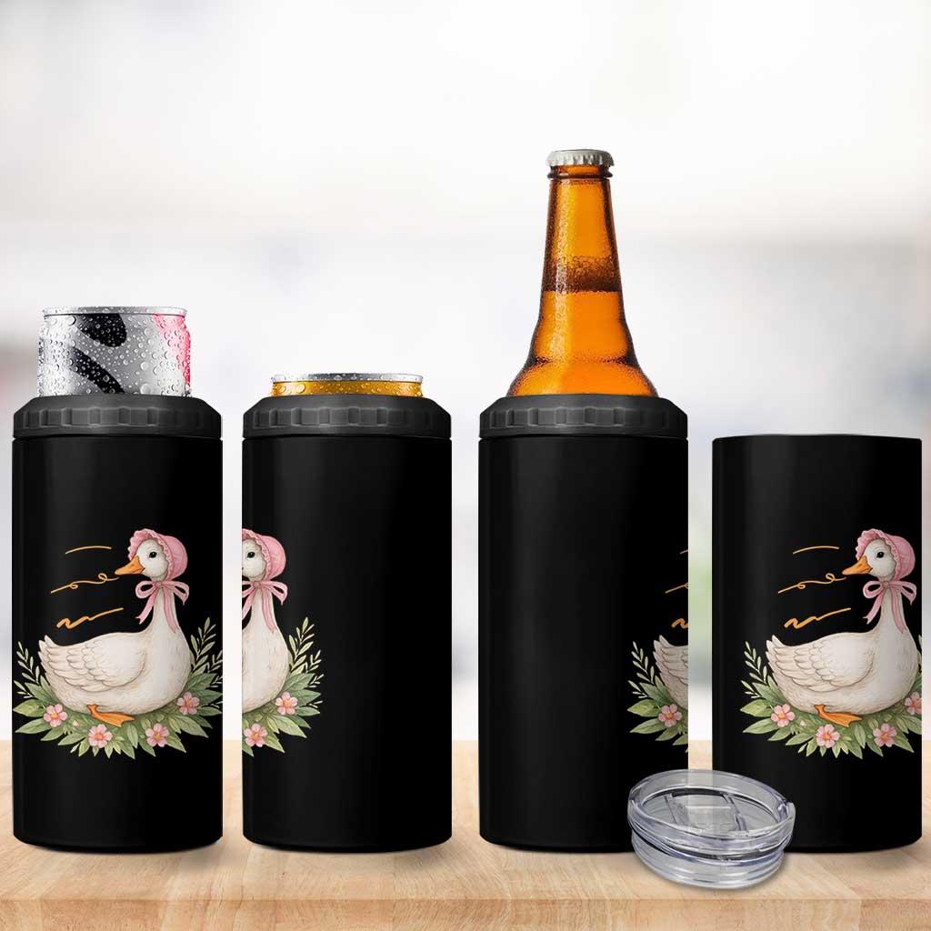 Mama Goose Est 2025 4 in 1 Can Cooler Tumbler Retro New Mom Mothers Day