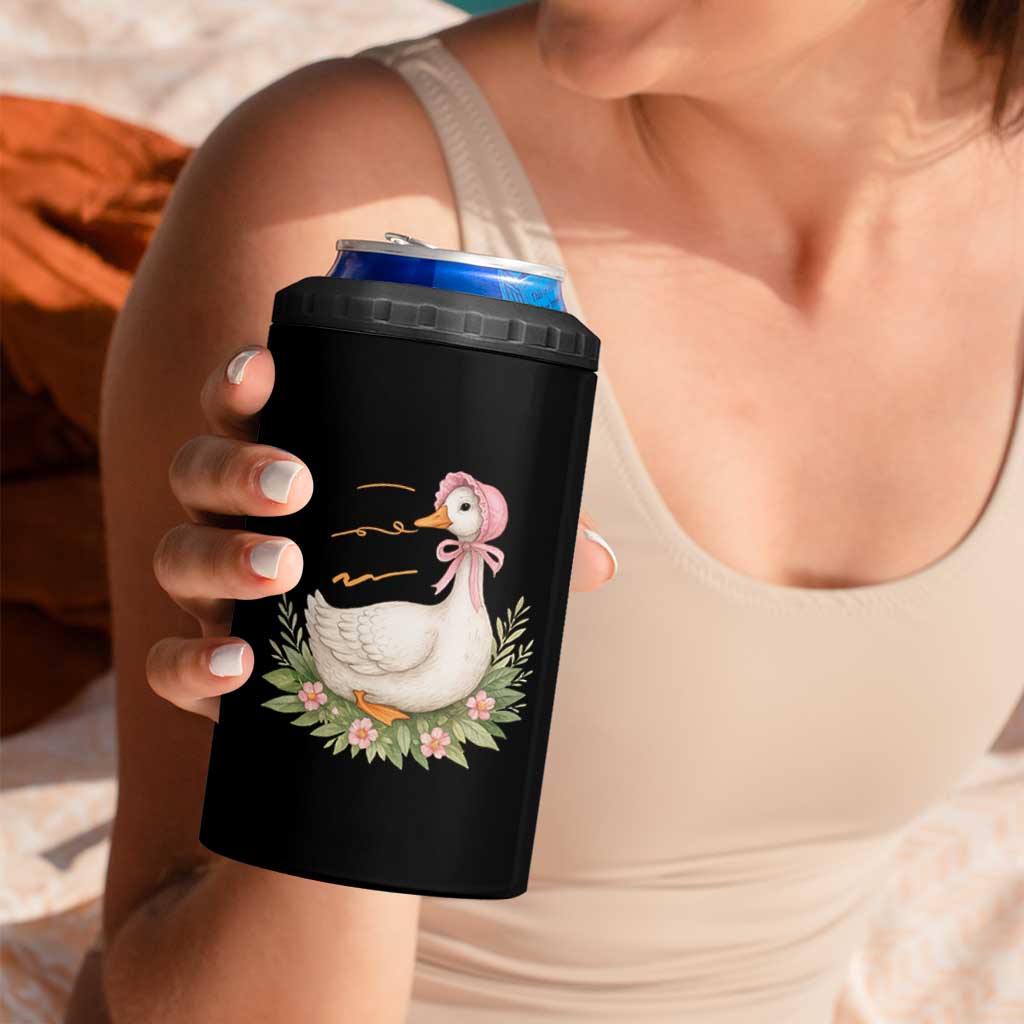 Mama Goose Est 2025 4 in 1 Can Cooler Tumbler Retro New Mom Mothers Day