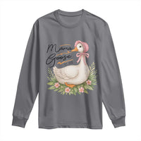 Mama Goose Est 2025 Long Sleeve Shirt Retro New Mom Mothers Day