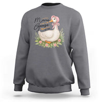 Mama Goose Est 2025 Sweatshirt Retro New Mom Mothers Day