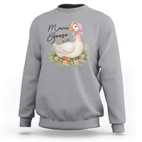 Mama Goose Est 2025 Sweatshirt Retro New Mom Mothers Day