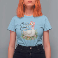 Mama Goose Est 2025 T Shirt For Women Retro New Mom Mothers Day