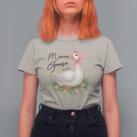Mama Goose Est 2025 T Shirt For Women Retro New Mom Mothers Day