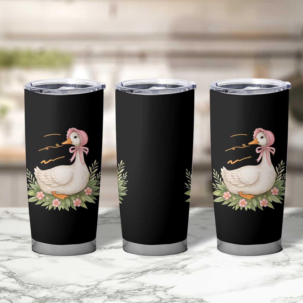 Mama Goose Est 2025 Tumbler Cup Retro New Mom Mothers Day