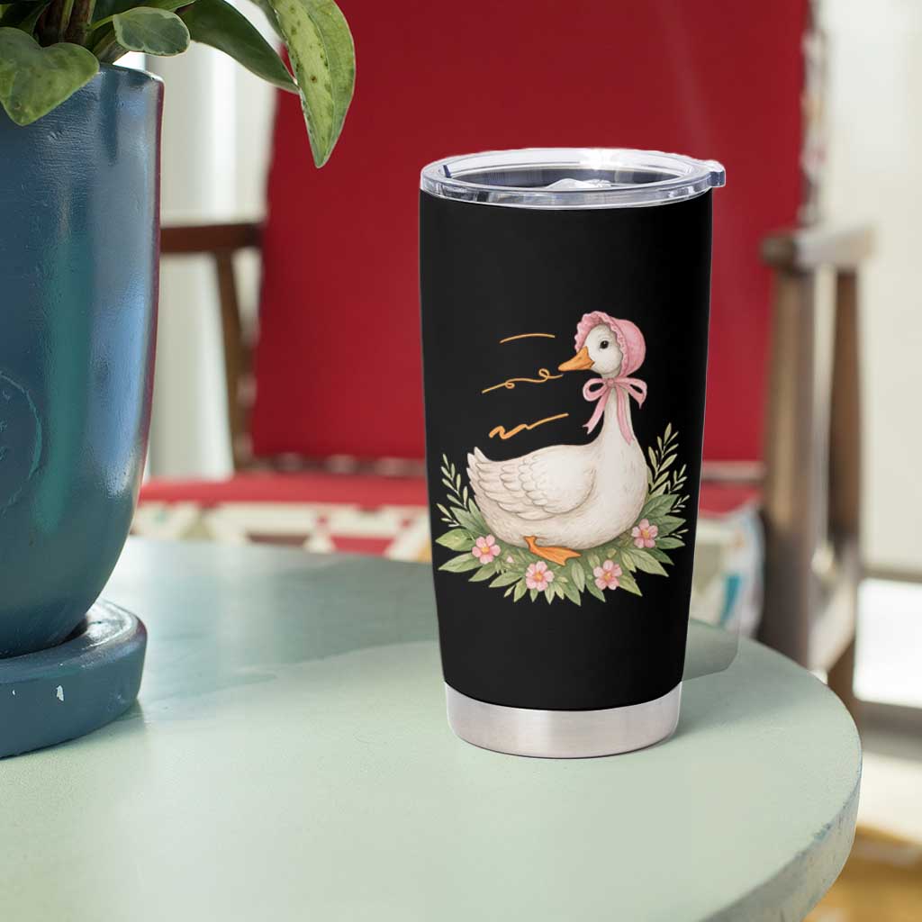 Mama Goose Est 2025 Tumbler Cup Retro New Mom Mothers Day