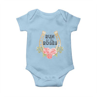 Ky Derby Horse Racing Baby Onesie Horses and Roses