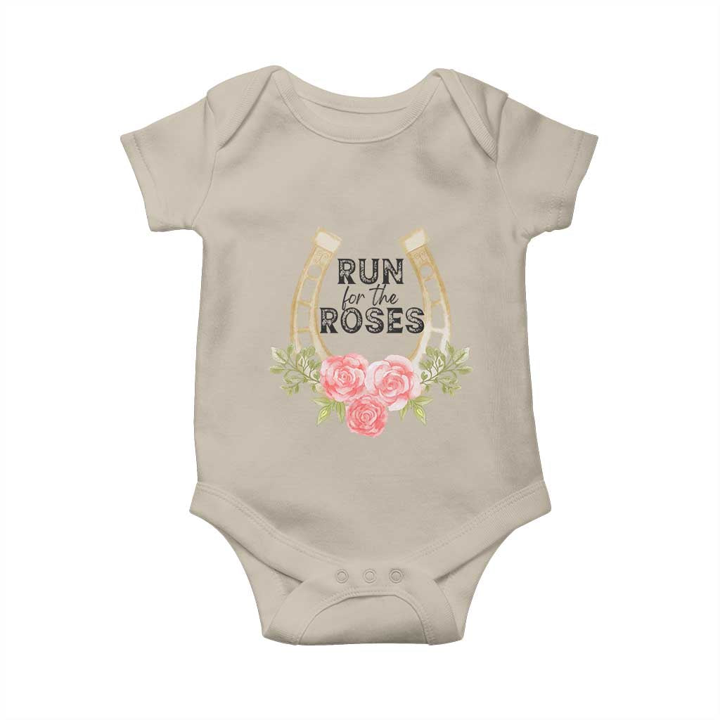 Ky Derby Horse Racing Baby Onesie Horses and Roses