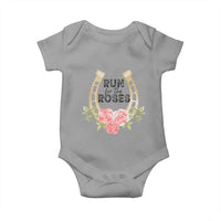 Ky Derby Horse Racing Baby Onesie Horses and Roses